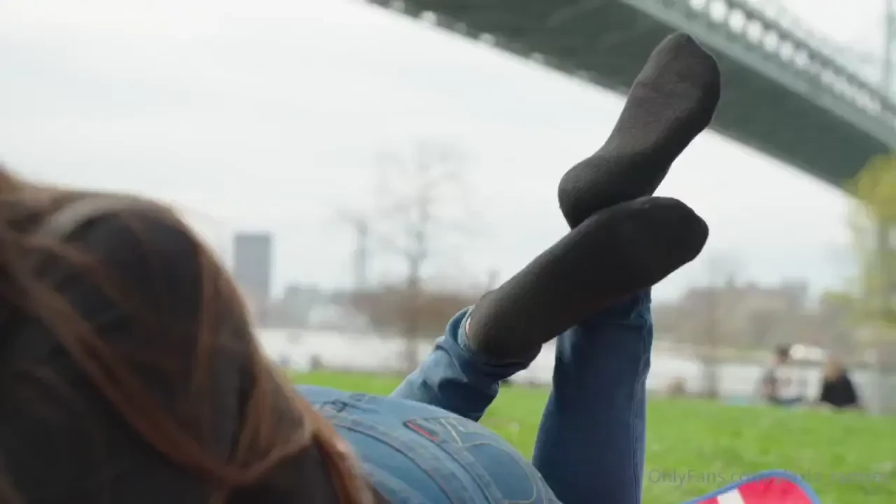 A short public sock removal tease i was thinking of posting a free 