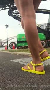 alexia-ramsey - Public park tease of my new pedi should have a special surprise 