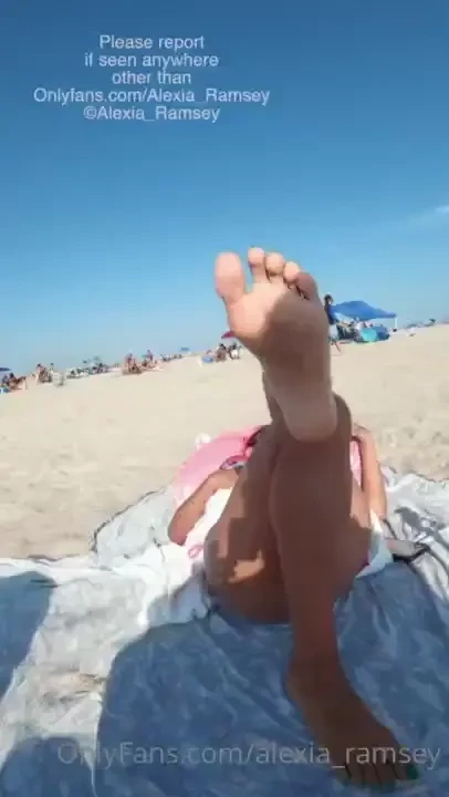 A little public beach show with my green nail polish how much do you 