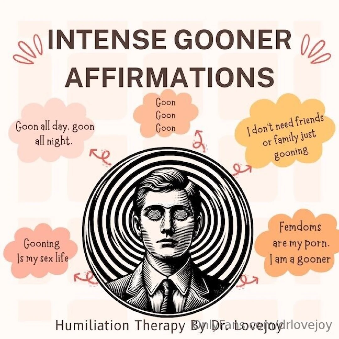 Intense gooner affirmations you re going to repeat my affirmations 