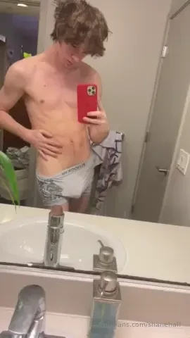 Was about to hop in the shower when i thought of you 