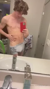 Was about to hop in the shower when i thought of you