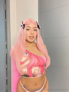 Dressed like a daydream but causing a little trouble