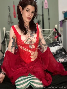 Naughty elf got caught doing what