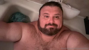 Big fat dad in a tub part 3