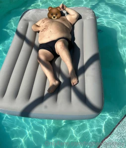 Big bear on a big float