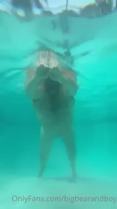 Just a quick morning dip 