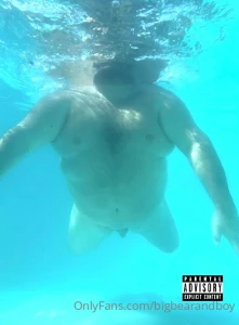 Another fat bear skinny dip part 2