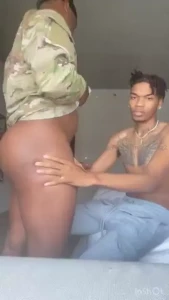 Army brat booty thanks for protecting us