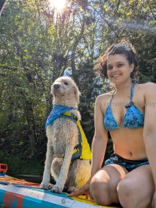 Down at the river this weekend preparing for a new teach your pup to