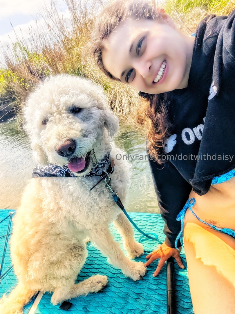 Another day of sun and fun on the river with my bestie 