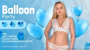 Hey babe wanna play a little game with me i ve got 6 balloons floating