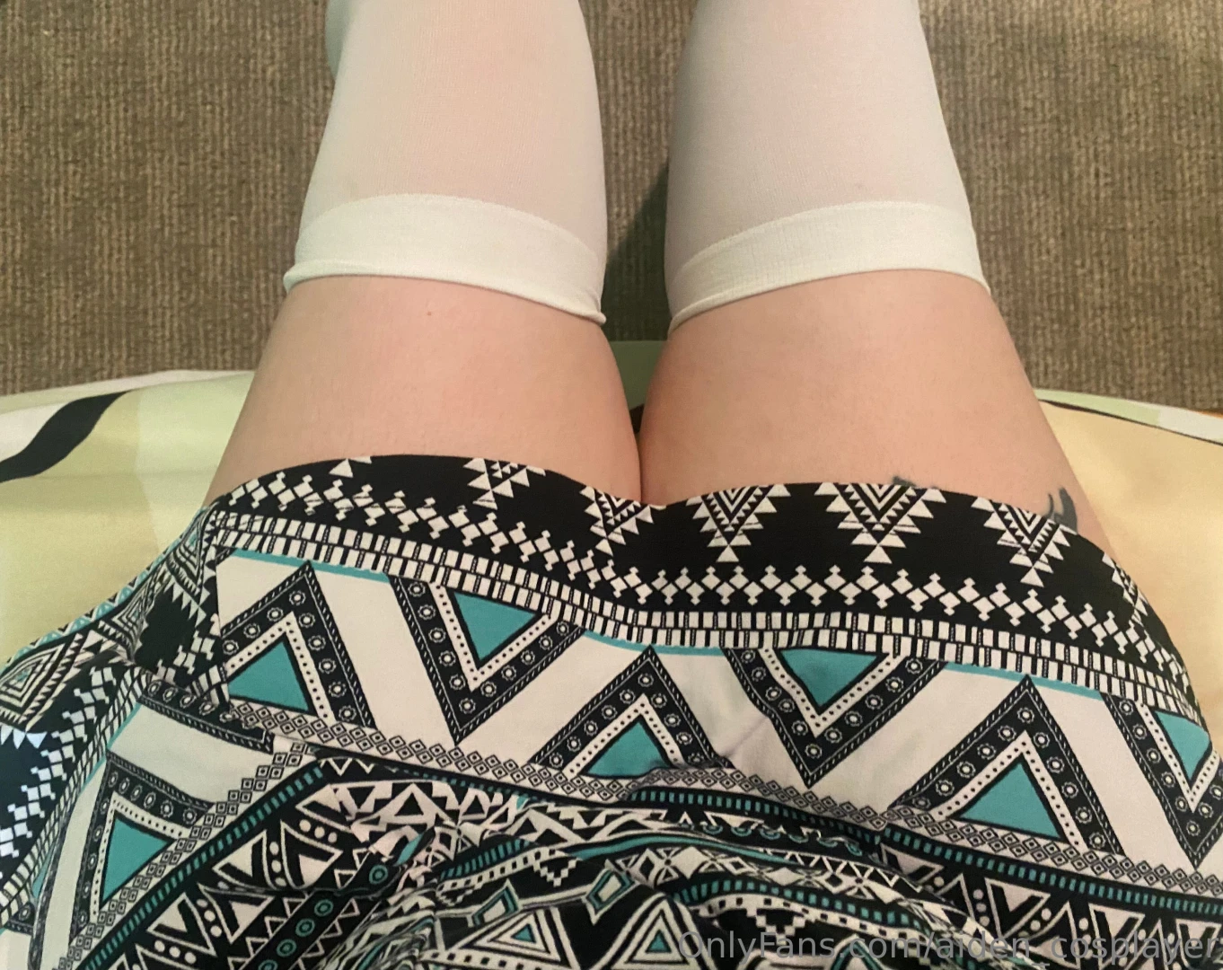 It s perfect weather for thigh highs 