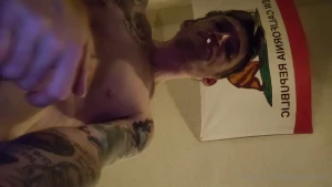 Suck that fucking cock my dirty little slut take daddy s spit gag on