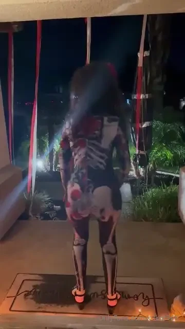 Just having a little fun at a halloween party 