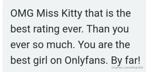 One of my awesome fans sent me this great review of the dick rating i