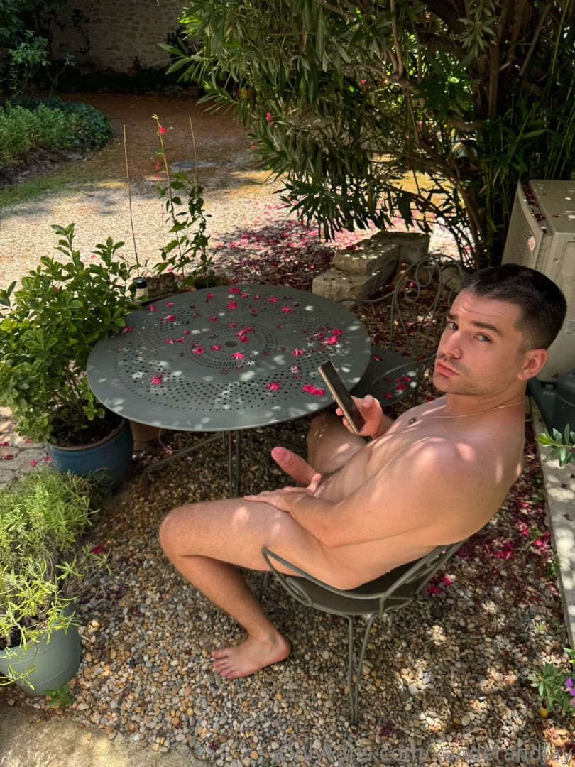 Just hope the neighbours weren t looking unless they re hot then keep 