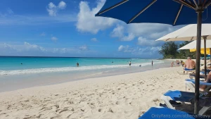 My day was beach got a little color but tried to not get too burned part 2