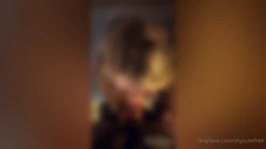 Bj cum swallowing shycutie your wifey noticed how hard you ve been