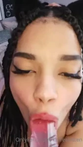 I want to suck your cock like this do you think im good at it