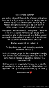 Profilen bliver slettet om et par dage kan ikke svare p hvor mange