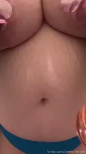 My daily routine consist of oiling my pregnant belly and breast come