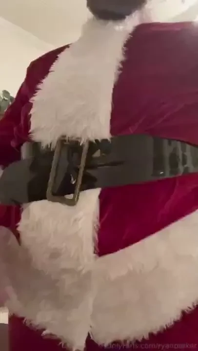 Congrats lucky winner of my leftover santa footage he s going back 