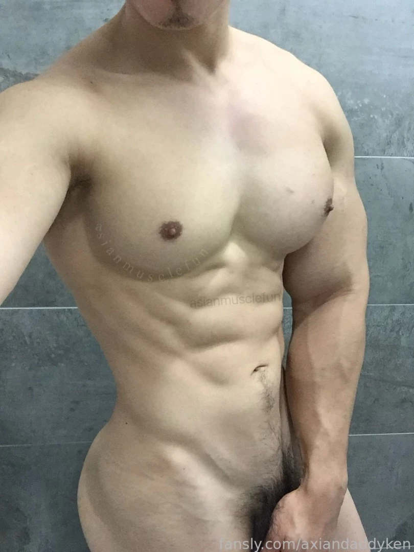 Do you like muscular asian men asian asianguy asianmen cock abs daddy 