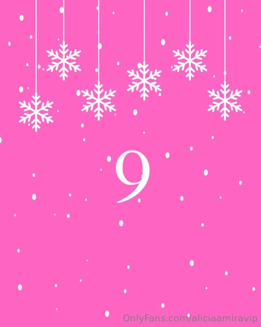 Happy 9th december time to open my bimbo advent calendar amp enjoy me part 1 