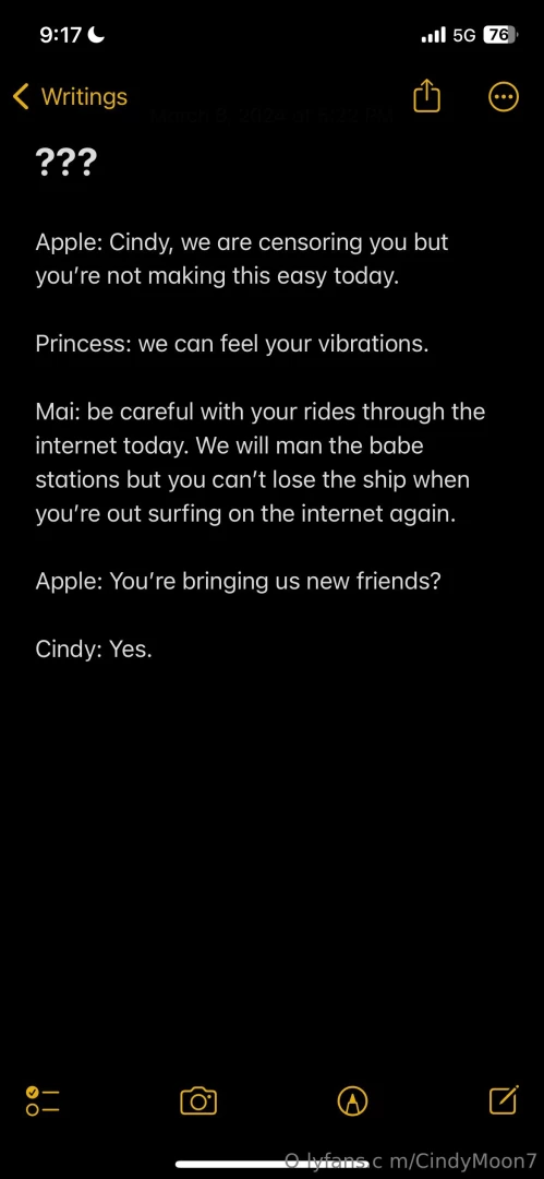 I have one phone for me to be flirty and another old device where i m part 12 