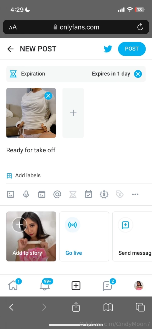 I have one phone for me to be flirty and another old device where i m part 28 