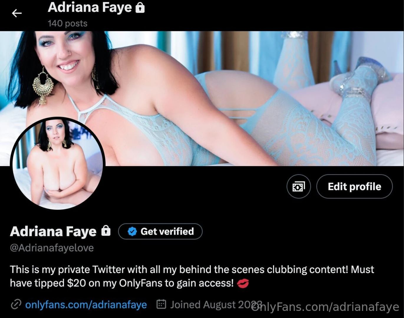 Do you have my private twitter with all my behind the scenes clubbing 