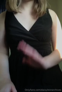 Playing with my pits in this cute dress part 1