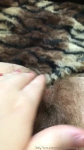 Up-close with my fluffy muffin