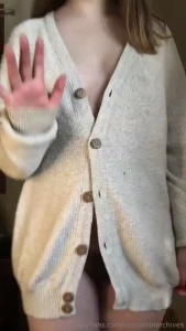 Making cardigans hot