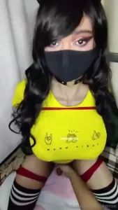 With my hands and legs tied like this i have no choice but to let my