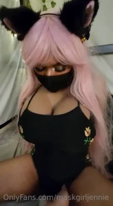 Because of the chastity cage i couldn t feel the hand at all i wasn t