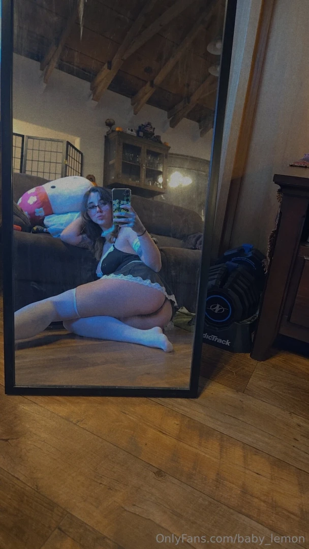 Little maid looking for some dirty work 