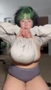 I love teasing getting you so hard and so close with my tits almost