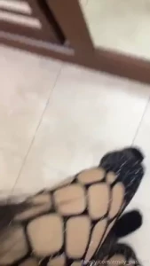 He mesh on this bodysuit highlights every curve making it impossible