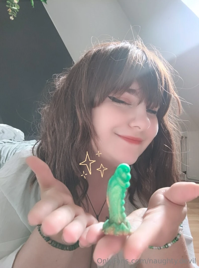 Totally random but have you ever been bonked with a dildo no well here 