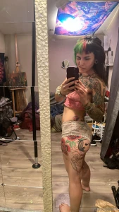 She s thicker and being well fed hehe