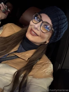 Been keeping all bundled up in this cold weather the past few days part 1