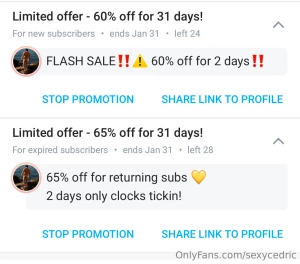 Damn you guys have been eating these promos up almost 50 100 subs