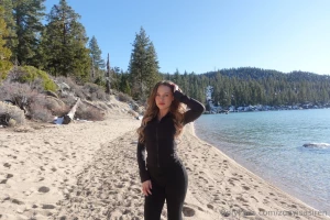 This is the nude beach but it was way too cold to get naked so i ll part 1