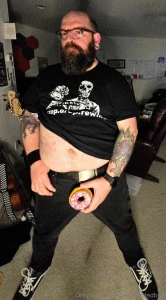 Me i just want someone to eat a donut off my cock me a few minutes part 2
