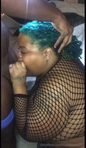 Curvyykay came back over for the third time this week to milk every part 4