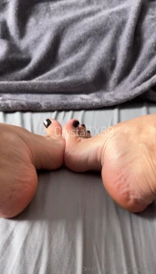 Love me tender beautiful povs of my arches wrinkles soles and toes