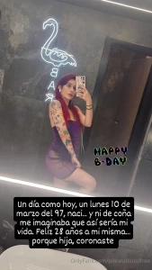 Mi cumple