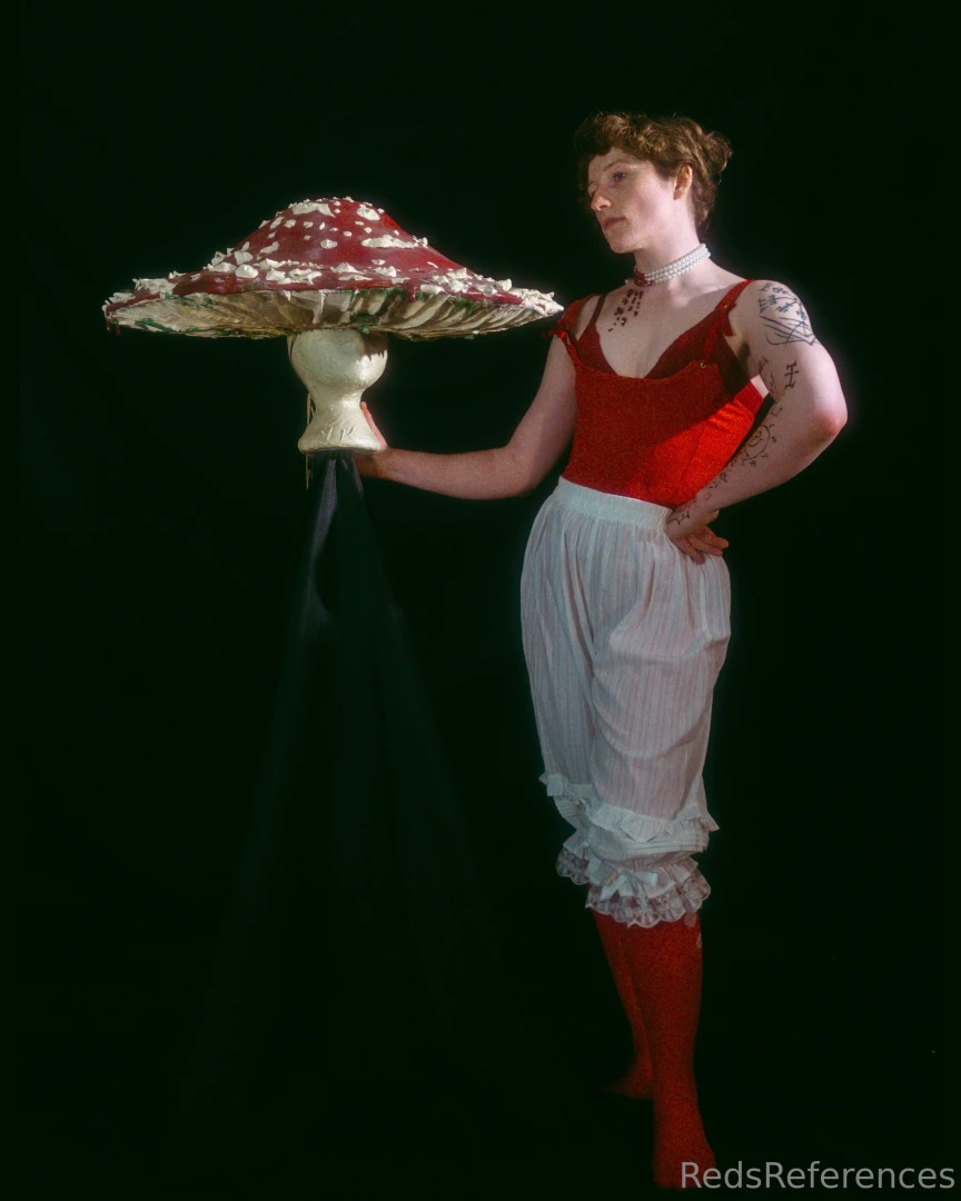 Huzzah day 1 of sharing my self-made designs here be my mushroom hat part 3 